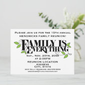 Kennisgeving van gezinshereniging kaart (Staand voorkant)