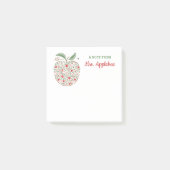 Kennismakingsblad Apple Note Pad van docent Apple (Voorkant)