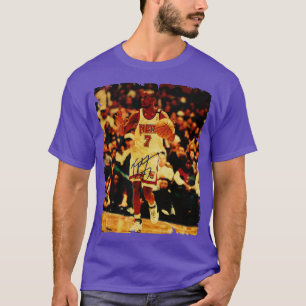 Kenny Anderson ontwerp van basketbal T-shirt