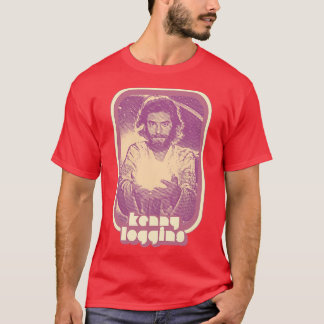 Kenny Loggins 1980s Retro Esthetische Fan Art Desi T-shirt