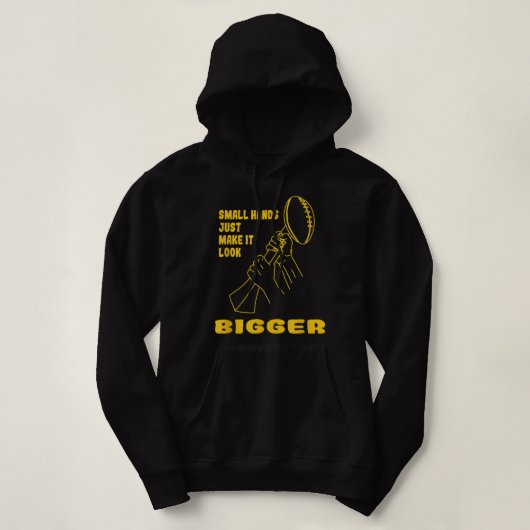 Kenny Pickett Small Hands maakt het nog groter Hoodie (Design voorkant)