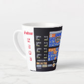 "Keno Rookie" Latte Mug (Angle gauche)