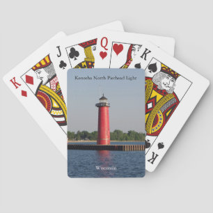 Kenosha North Pierhead Light jeu de cartes