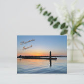 Kenosha Sunset Briefkaart (Staand voorkant)