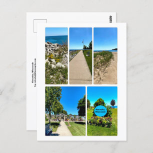 Kenosha, Wisconsin Briefkaart