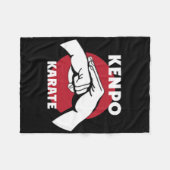 Kenpo Karate 1  Fleece Deken (Voorkant (Horizontaal))