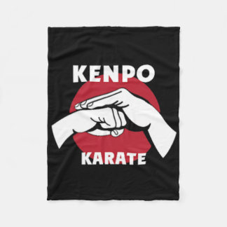 Kenpo Karate 1  Fleece Deken