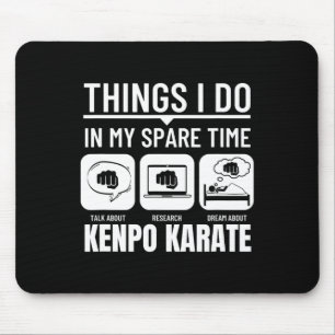 Kenpo Karate Dingen Die Ik Doe In Mijn Vrije Tijd  Muismat