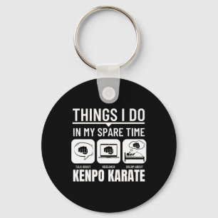Kenpo Karate Dingen Die Ik Doe In Mijn Vrije Tijd Sleutelhanger