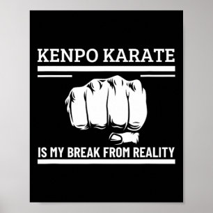 Kenpo Karate is mijn breuk met de realiteit Grappi Poster