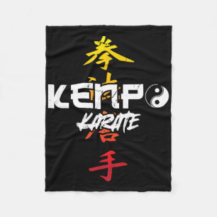 Kenpo Karate Karate Fleece Deken