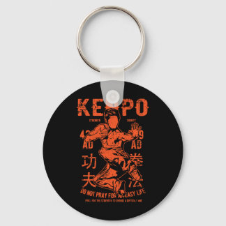 Kenpo Karate Martial Arts Retro Style Dist Sleutelhanger