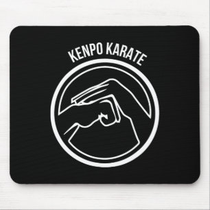 Kenpo Karate Wit Zwart Handen Cool Vechtkunst T Muismat