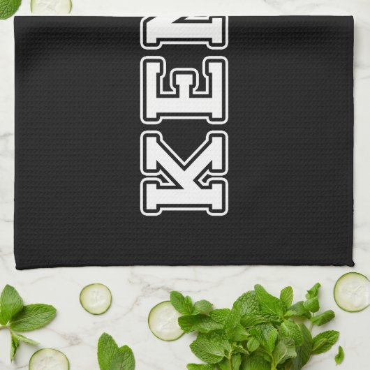 Kenpo Theedoek (Gevouwen)