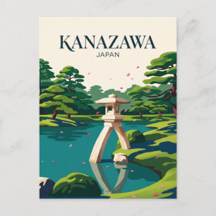 Kenroku-en Tuin Japan Briefkaart