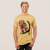 Kensei Bear II Tri-Blend Shirt (Voorkant volledig)