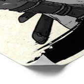 Kensei Bear Scroll II Poster (Hoek)