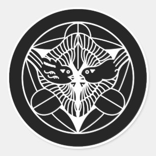 Kenshin Uesugi (H) Ronde Sticker