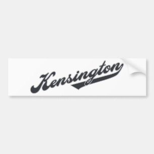 Kensington Bumpersticker