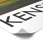 Kensington Gardens, Londen, Engeland Poster (Hoek)