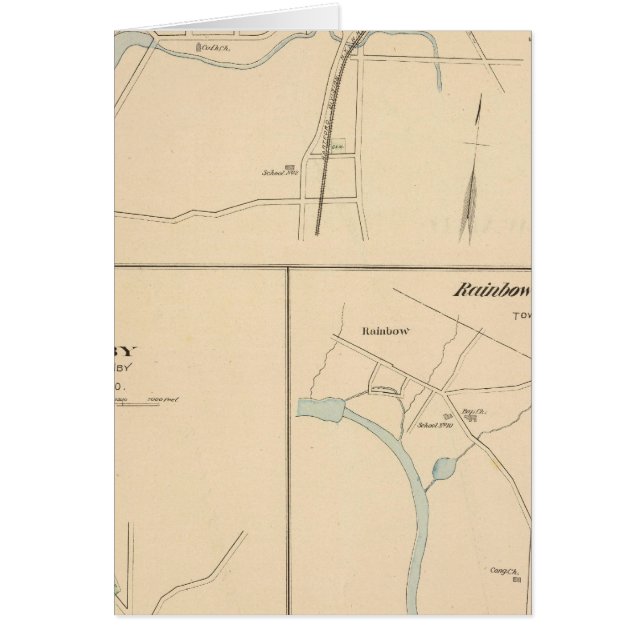 Kensington, Granby, Rainbow, Poquonnock (Devant)