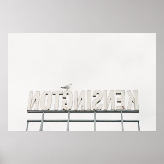 KENSINGTON MARKT SIGN, TORONTO, CANADA POSTER (Voorkant)