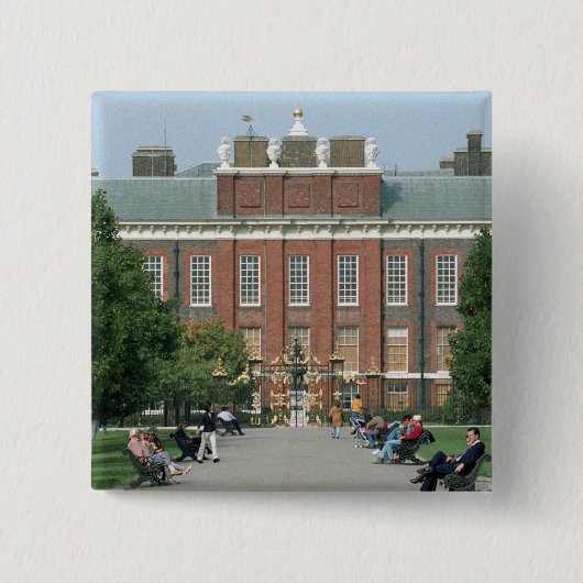 Kensington Palace Vierkante Button 5,1 Cm (Voorkant)