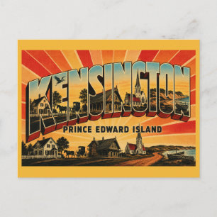 Kensington PEI Anne's Museum Town Briefkaart