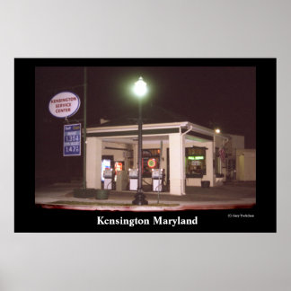 Kensington-servicestation Poster