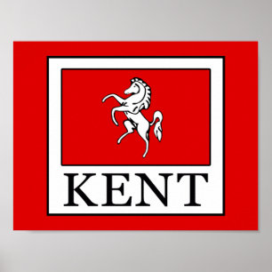 Kent County Engeland Poster