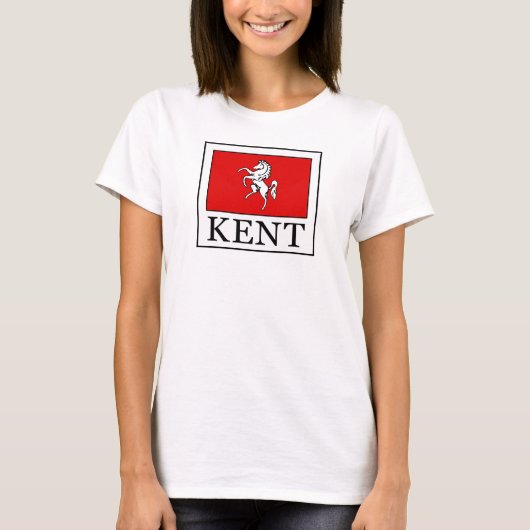 Kent County England T-shirt (Voorkant)