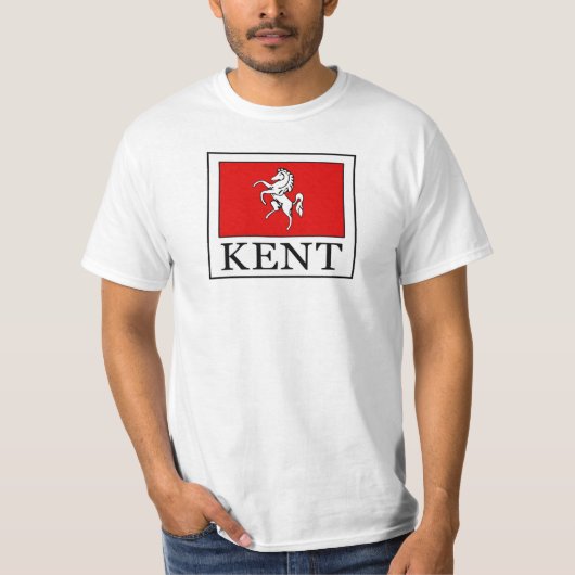 Kent County England T-shirt (Voorkant)