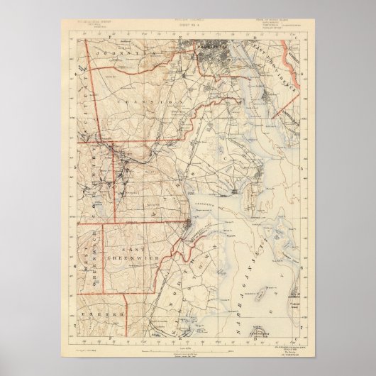 Kent County, Rhode Island Poster (Voorkant)