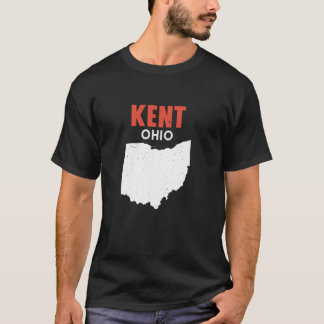 KENT Ohio USA State America Travel Ohioan T-shirt