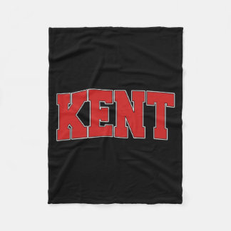 Kent Ohio Varsity stijl Usa vintage sporten Fleece Deken