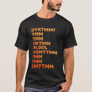 Kent u de Muffin Man DYKTMM Funny Nostalgisch T-shirt