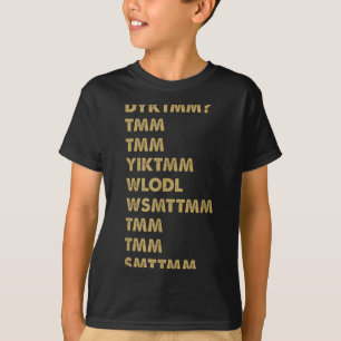 Kent u de Muffin Man_ Dyktmm_ Grappige Nostalgie T-shirt