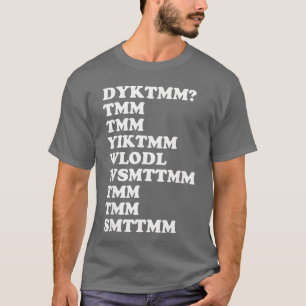 Kent u de Muffin Man DYKTMM Nostalgische Uitdrukki T-shirt