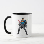 Kent verandert in Superman Mok (Links)