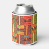 kente african print blikjeskoeler (Blikje Voorkant)
