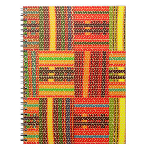 kente Afrikaanse print Notitieboek