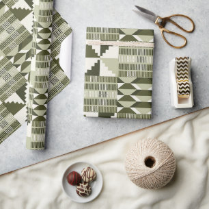 Kente-blok - erfgoedolijf cadeaupapier