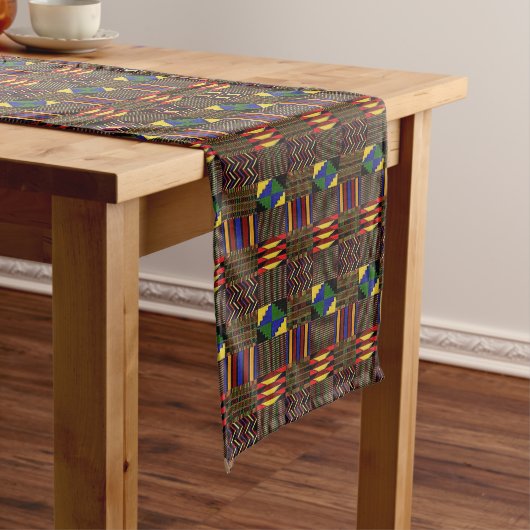 Kente Cloth Korte Tafelloper (Voorbeeld)