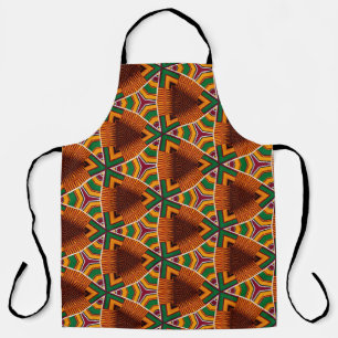 Kente Geometrics Kwanza Afrocentric Schort