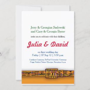 Kente Invitations Series 2.