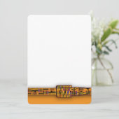 Kente Uitnodigingen Serie (Staand voorkant)