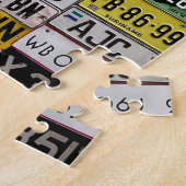Kentekenplaat puzzel (Zijkant)