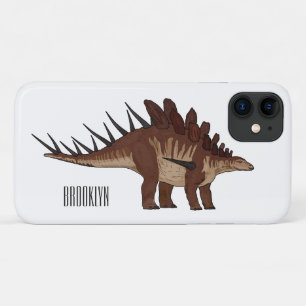 Kentrosaurus cartoon illustratie iPhone 11 hoesje