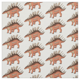 Kentrosaurus cartoon illustratie stof