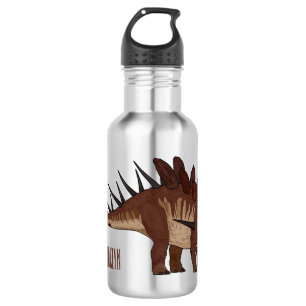 Kentrosaurus cartoon illustratie waterfles
